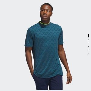 Addidas golf Mock Polo shirt